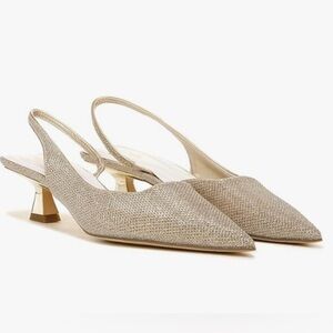 FRANCO SARTO women’s size 10 Devin slingback kitten heels